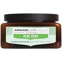 Mască de păr hidratantă Arganicare cu Aloe Vera pentru păr uscat, 500 ml