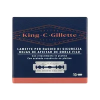 Rezerve Bărbierit King C. Gillette, 10 Lame