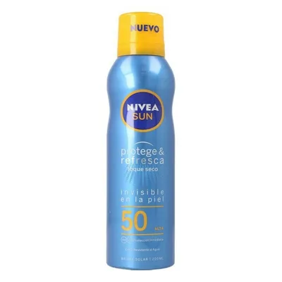 Spray protectie solara, Nivea, Protect And Refresh SPF50, 200ml