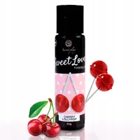 Lubrifiant personal, Secret Play, gel aromat cireșe, 60ml