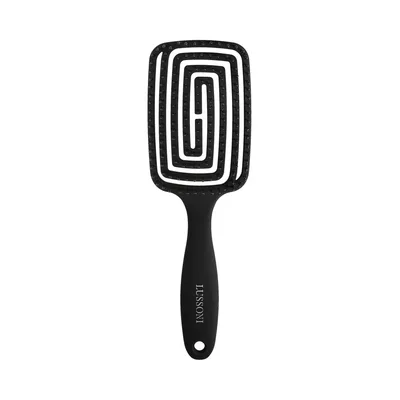 Perie pentru descurcare, TB Tools for Beauty, Lussoni Labyrinth, negru, mare
