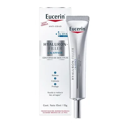 Crema de Ochi, Eucerin, Hyaluron Filler, Spf15, 15ml