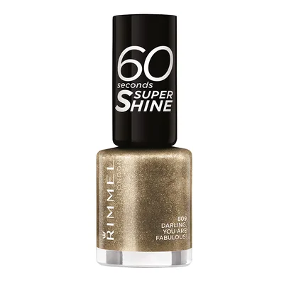 Lac de unghii, Rimmel, 60 Seconds Super Shine, 8ml, Darling