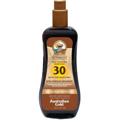 Spray bronzant, Australian Gold, SPF 30+, 237ml
