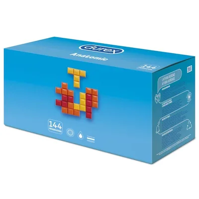 Prezervative, Durex, Anatomic, original, set 144