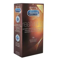 Prezervative, Durex, Real Feel, no latex, 10 bucăți