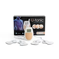 Electrostimulator muscular, 500cosmetics, U-Tonic, alb