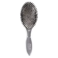 Perie de păr, Olivia Garden, Ceramic Plus Ion, 100% păr de mistreț