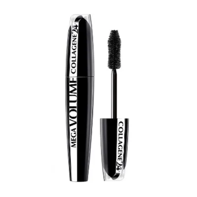 Mascara L'Oréal Mega Volume Collagen 24H Extra Negru 9ml
