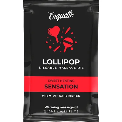 Ulei masaj, Coquette, Lollipop, roșu