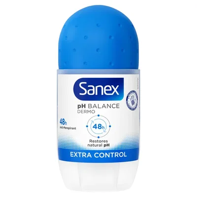 Deodorant roll-on, Sanex, Dermo Extra-control, 50ml