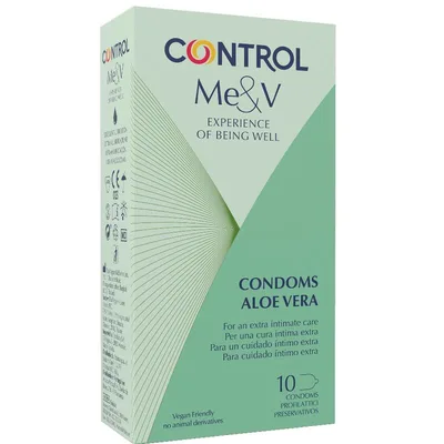 Prezervative, Control Me&V, Aloe Vera, 10 buc