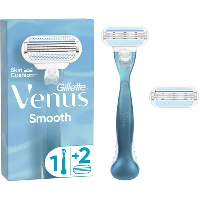 Aparat de ras, Gillette, Venus Smooth, 2 lame rezerve