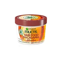 Masca pentru netezire, Garnier Fructis Hair Food, Macadamia, 390ml