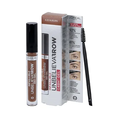 Gel pentru sprancene, L'Oreal, UnbelievaBrow, Multicolor