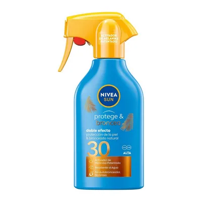 Spray de Protecție Solară, Nivea, Protects and Tans, SPF 30, 270ml