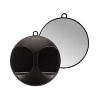Oglindă mână coafor, Tb Tools For Beauty T4B LUSSONI, negru