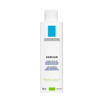 Șampon gel, La Roche-Posay, Kerium, anti-mătreață, 200ml