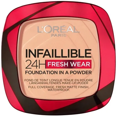 Pudră Față, L'Oréal Paris, 24H Infallible Fresh Wear 9g