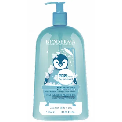 Gel de curatare faciala, Bioderma ABCDerm, 1L