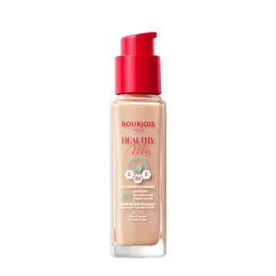 Fond de ten, Bourjois Healthy Mix Clean Vegan No. 50.5, Light Ivory