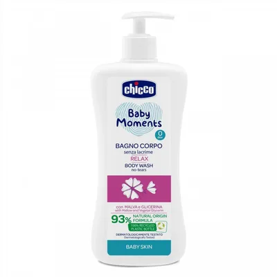 Spumă de baie Chicco Baby Moments, 500ml, Relax