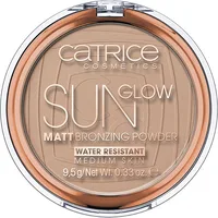 Pudra bronzanta mata, Catrice, Sun Glow, rezistenta la apa, 9.5g