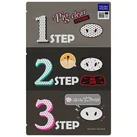 Set Îngrijire Ten, Holika Holika, 3 Pași, Negru