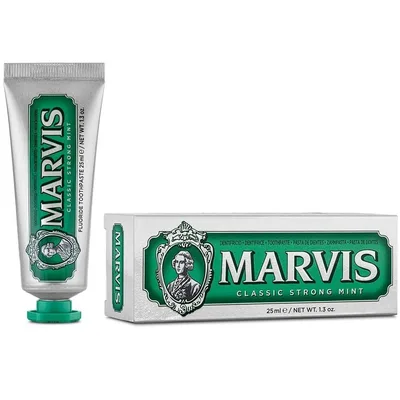 Pastă de dinți, Marvis, Classic Strong Mint, 25ml