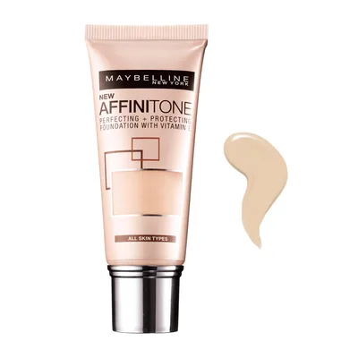 Fond de ten, Maybelline New York, Affinitone, 30 ml, Porțelan deschis