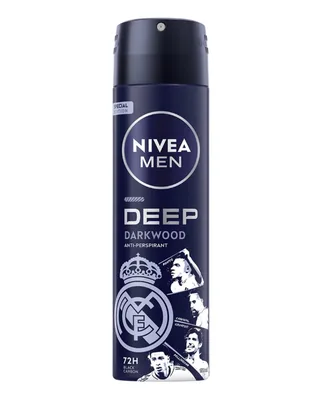 Nivea Men Deep Darkwood Editie Limitata Real Madrid - anti-perspirant spray - 150 ml