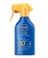 Nivea Sun Kids Protect & Care - spray protectie solara pentru copii cu pulverizator, SPF 50 - 270 ml
