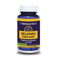 Seleniu Organic, 120 capsule, Herbagetica
