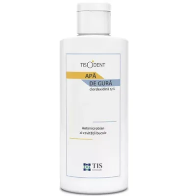 Apa de gura cu Clorhexidina 0,2% Tisodent, 1000 ml, Tis Farmaceutic