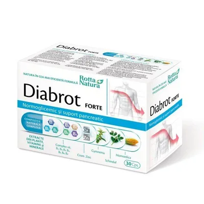 Diabrot Forte, 30 capsule, Rotta Natura