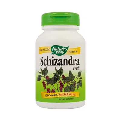 Schizandra Fruit Nature's Way, 100 capsule, Secom