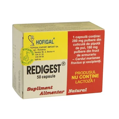 Redigest Plus, 40 comprimate, Hofigal