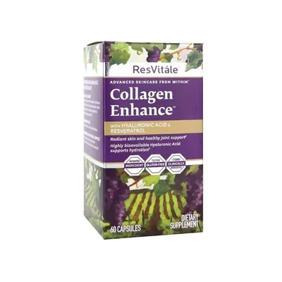 Ultra Collagen Enhance ResVitale, 90 capsule, GNC