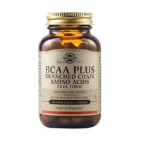 Aminoacizi esentiali BCAA Plus, 50 capsule, Solgar