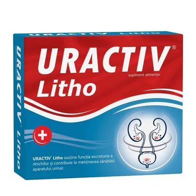 Uractiv Litho, 30 capsule, Uractiv