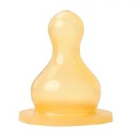 Tetina latex rotunda cereale, 2 bucati, Baby Nova