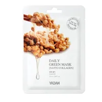 Masca de fata Natto Collagen Daily Green, 25ml, Yadah