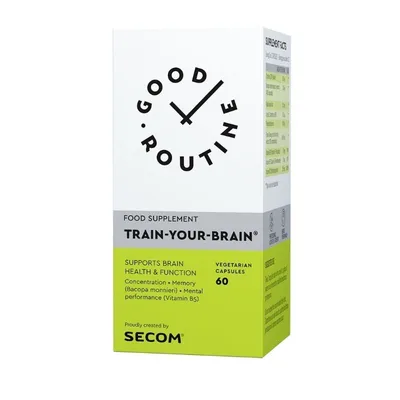 Train Your Brain Good Routine, 60 capsule, Secom