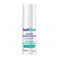 Solutie Hidroalcoolica cu Apa Oxigenata, 100 ml, Septiclean