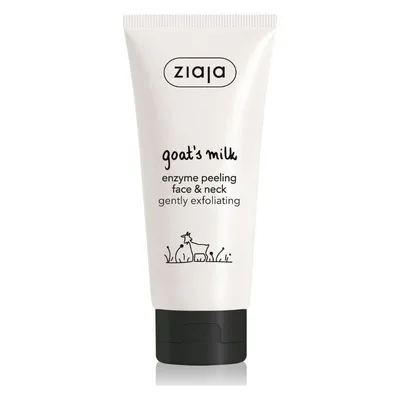 Peeling cu enzime pentru fata si gat Goat's Milk, 75 ml, Ziaja