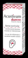 Spray auricular Acustivum durere, 20 ml, Zdrovit