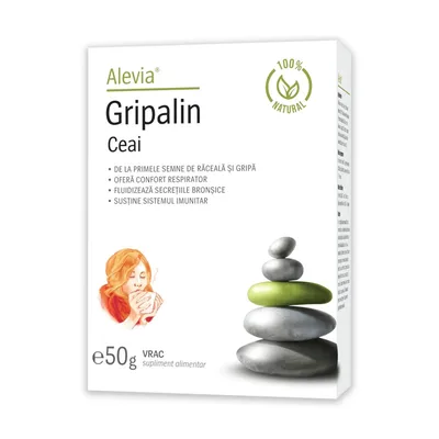 Ceai Gripalin, 20 plicuri, Alevia