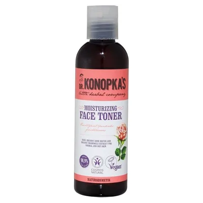 Lotiune tonica hidratanta pentru fata, 200 ml, Dr. Konopkas