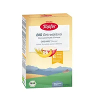 Cereale cu gris de grau, mere si banane +6 luni, 175 g, Topfer