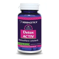 Detox Activ, 60 capsule, Herbagetica